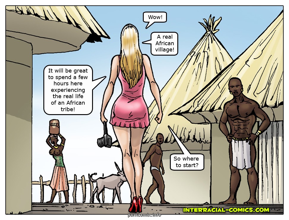 Interracial comic