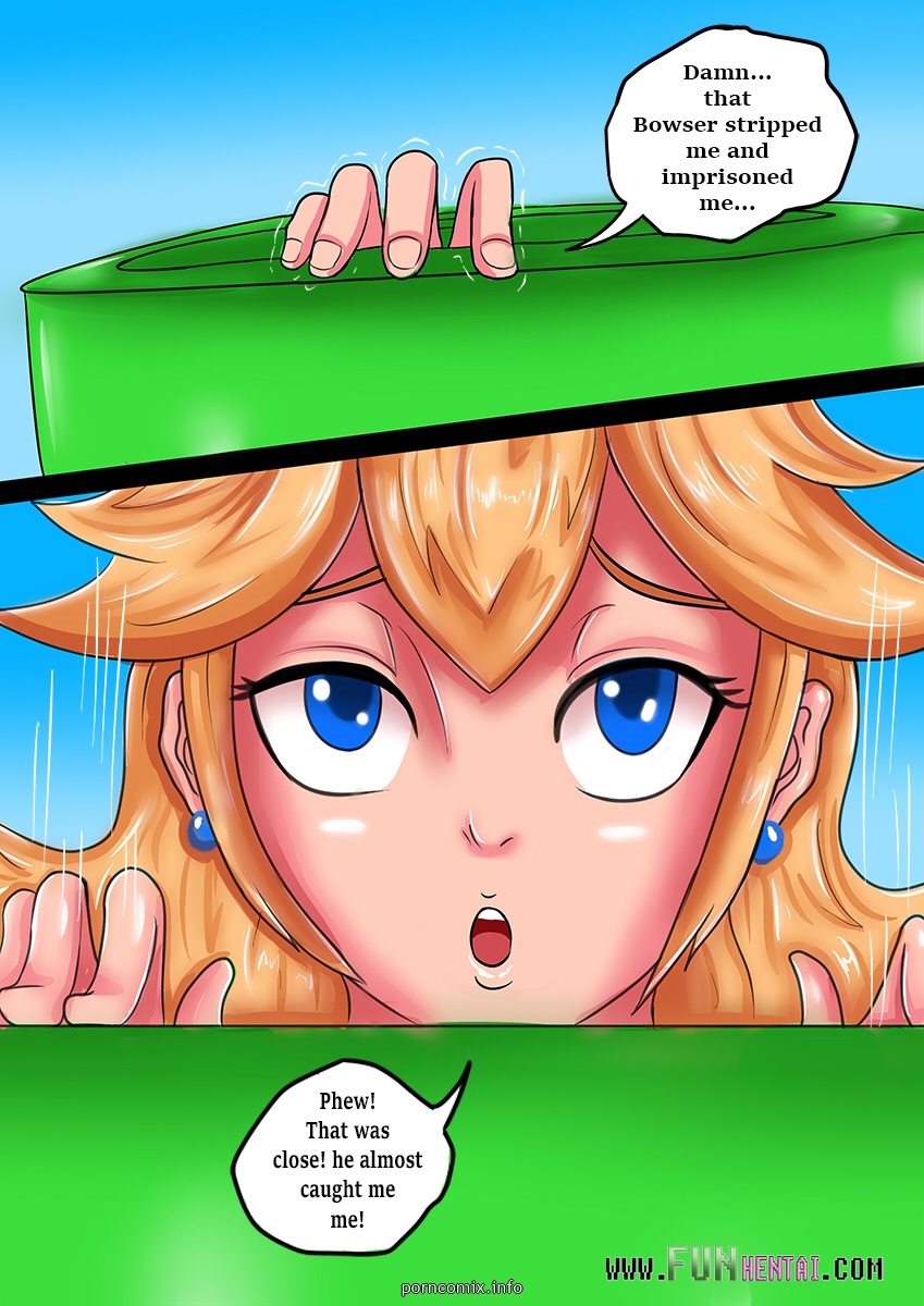 Princess Peach Escape Fail Super Mario Porn Comics