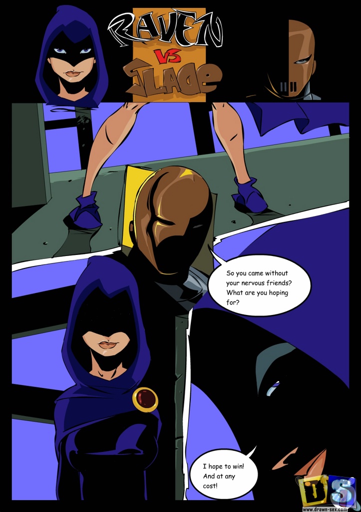 Raven Vs Slade Teen Titans Drawn Sex Porn Comics