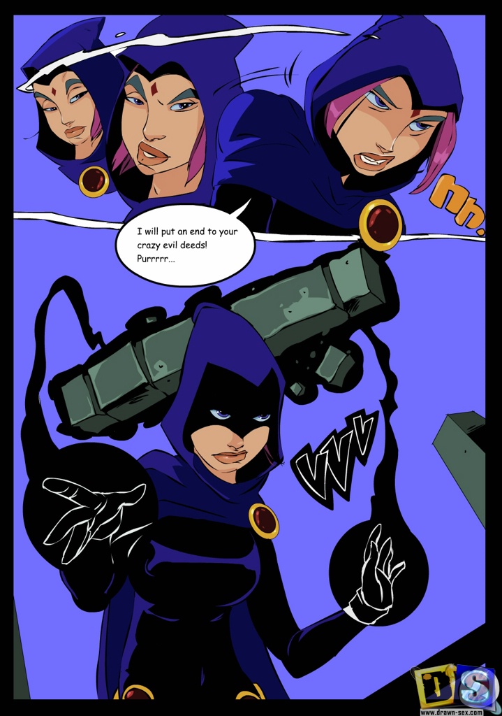 Raven Vs Slade Teen Titans Drawn Sex 18 Porn Comics