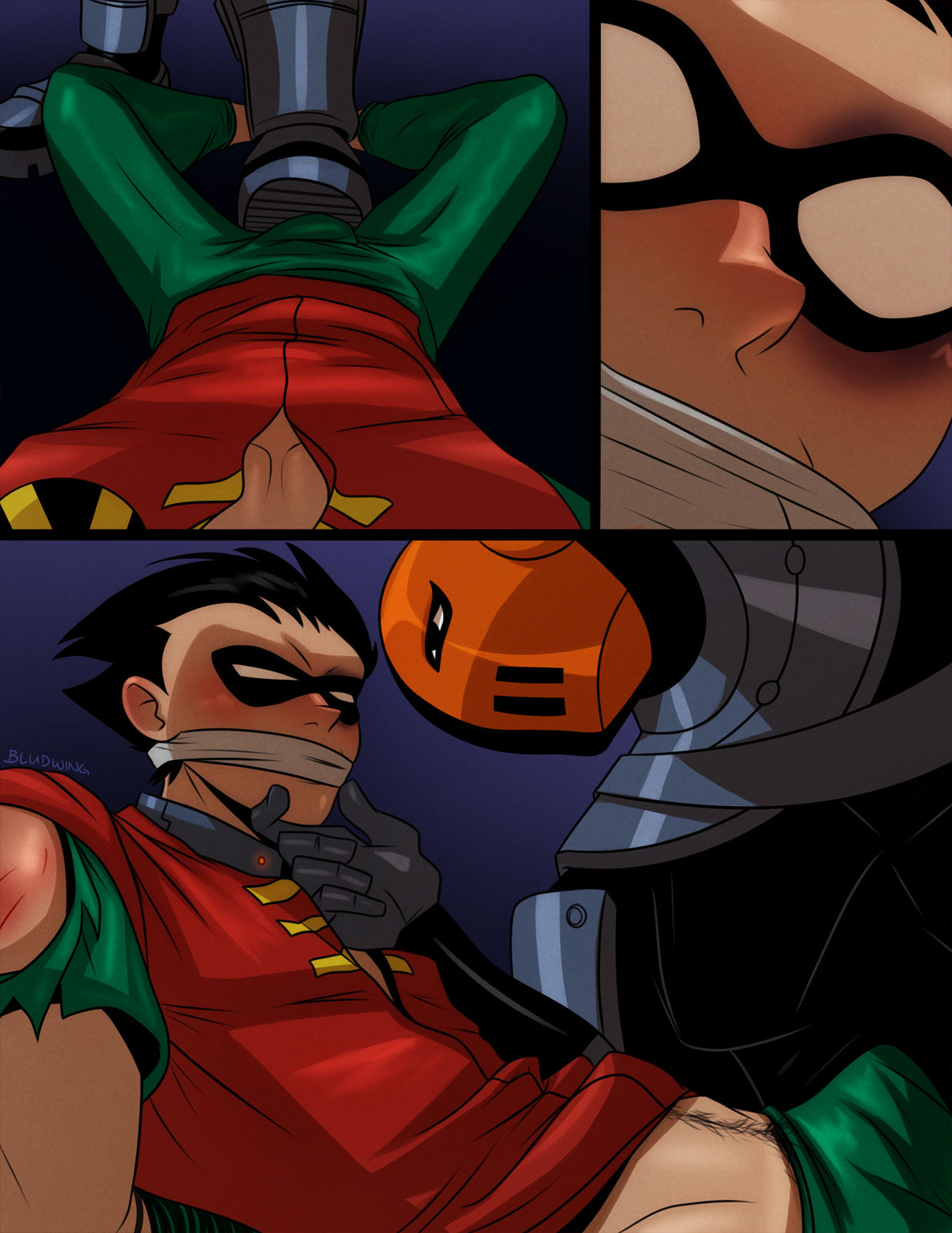 Caged Teen Titans Bludwing 18 Porn Comics