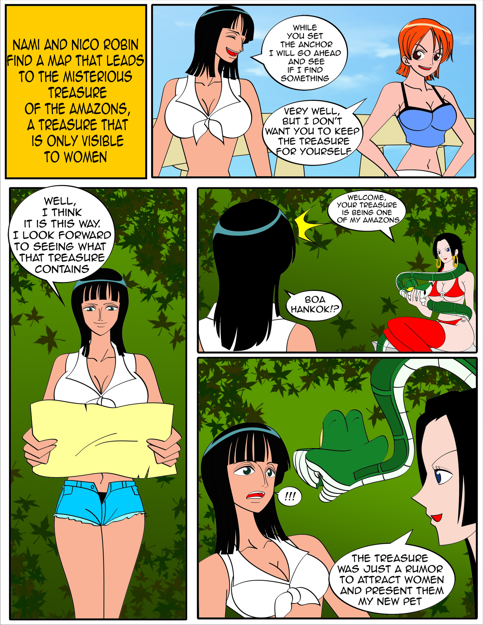 The Kaa S Island One Piece Porn Comics