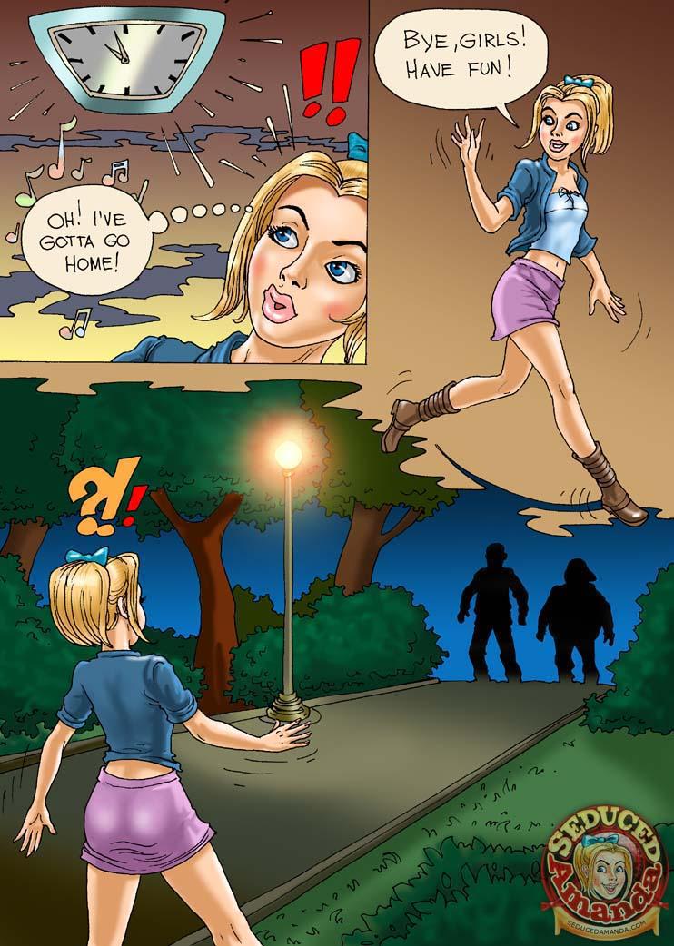 Adventure In The Night Seduced Amanda Porn Comics