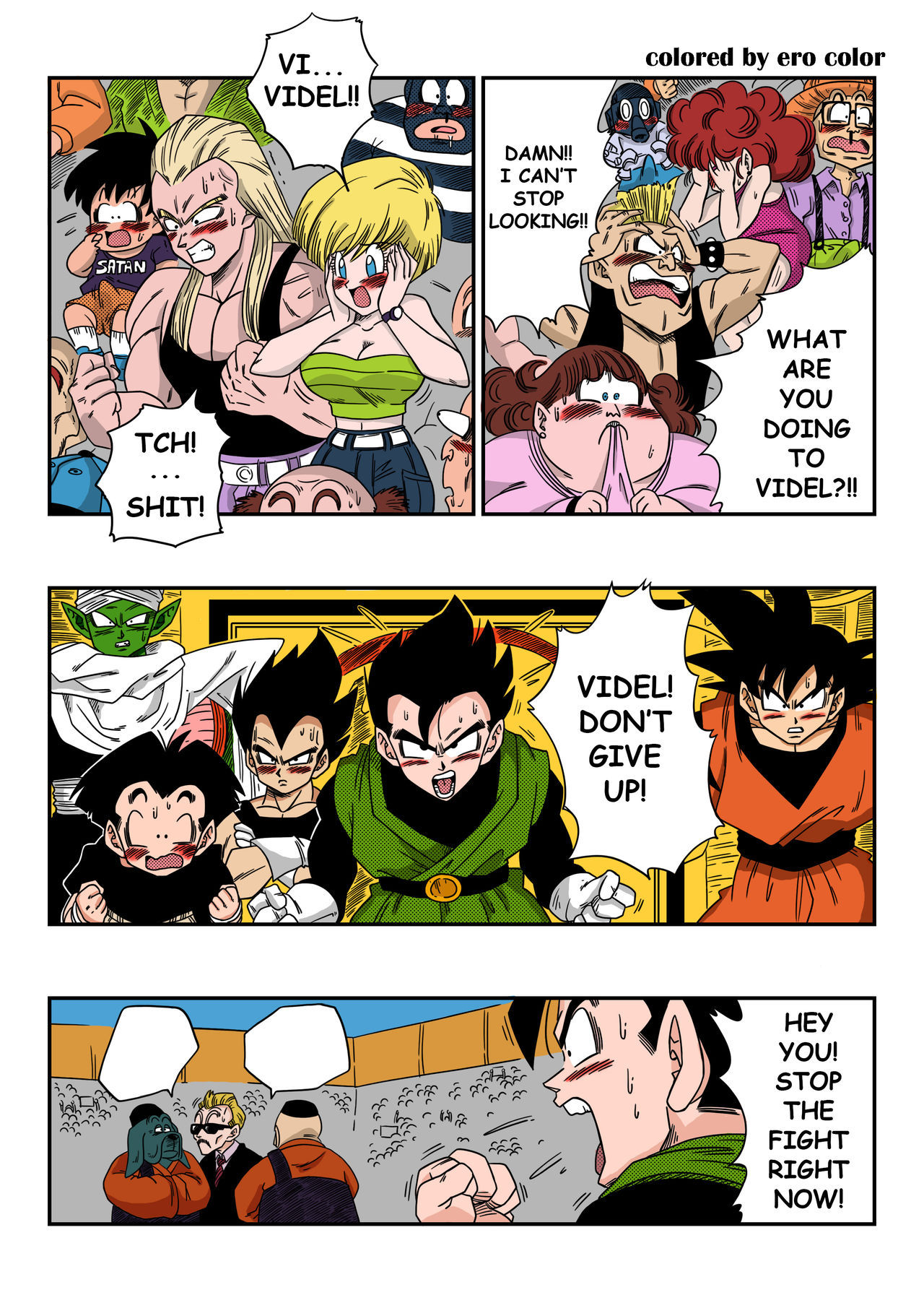 Dagonball Videl Vs Spopovich Dragon Ball Z 18 Porn Comics