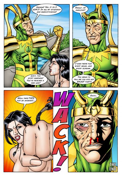 Lady Sif Seduced By Loki And Thor Leando Porn Comics