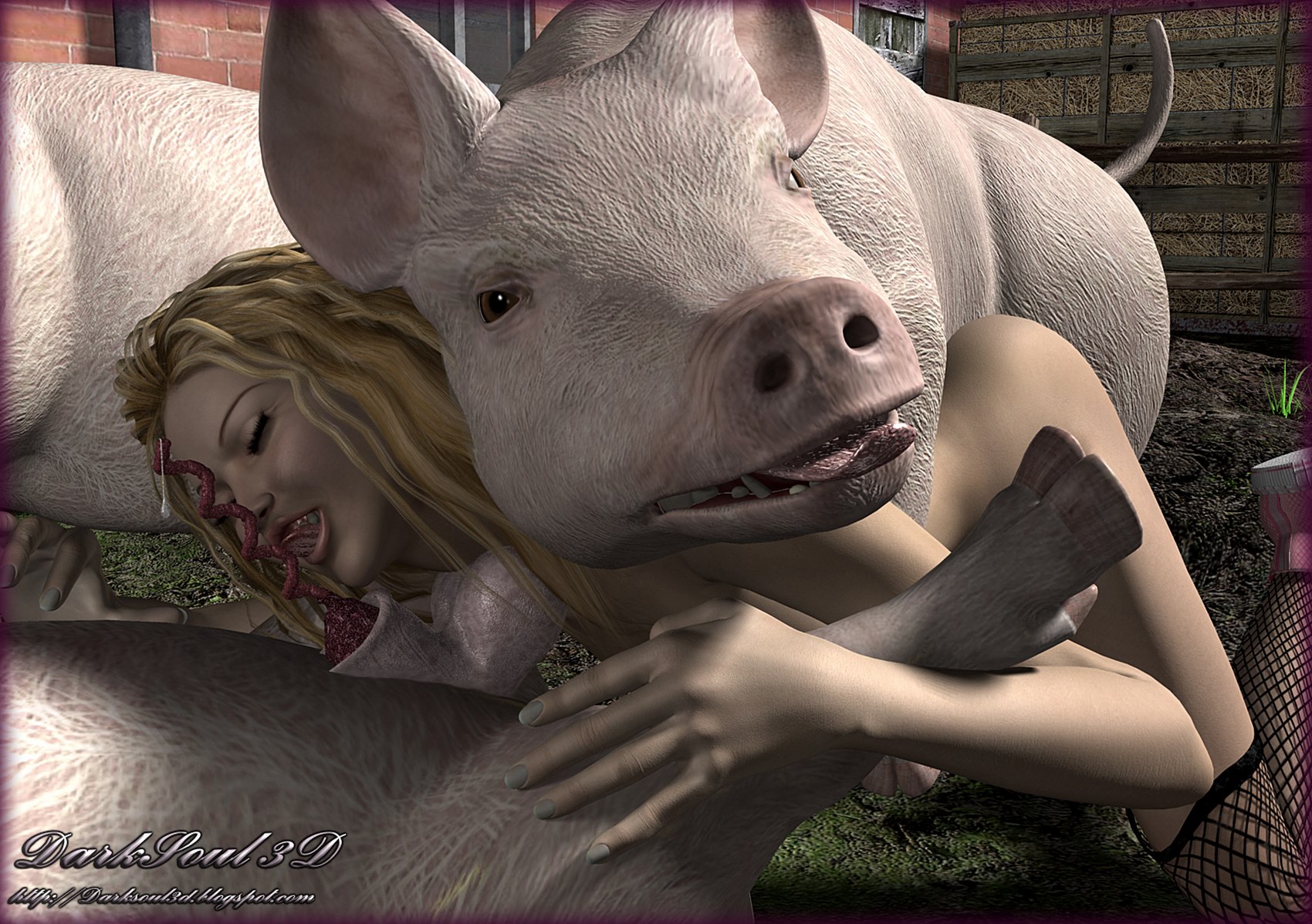 Girls having sex with pigs fan compilations