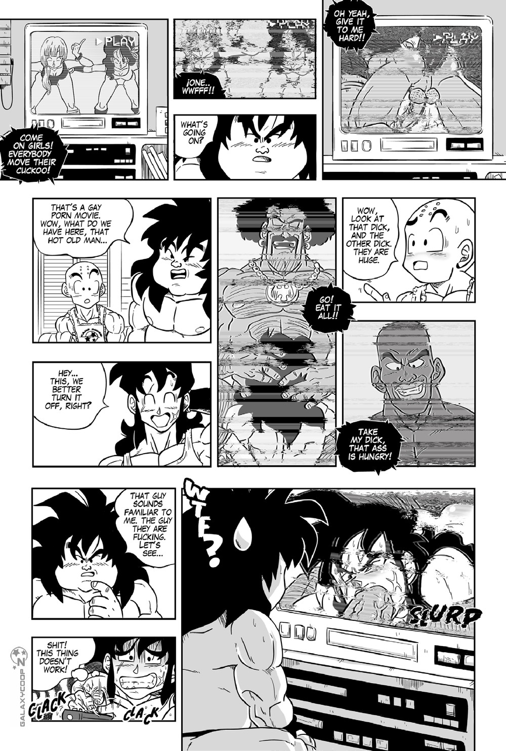 GalaxycoopZ Dragonballs Red Bottom Chapter 1 18 Porn Comics