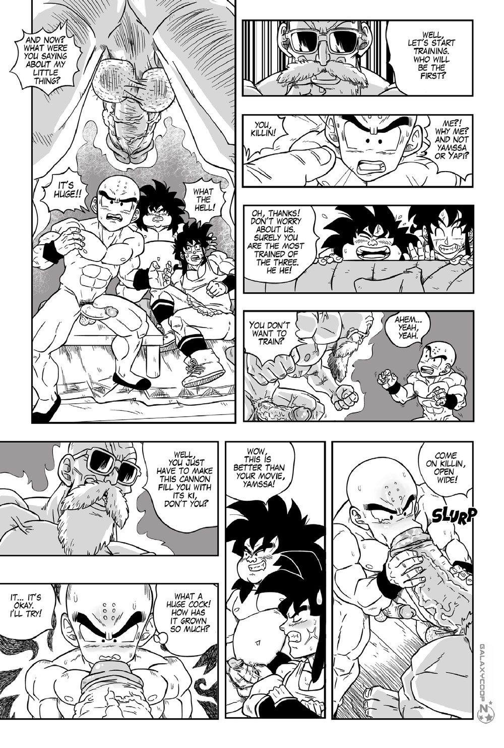 Galaxycoopz Dragonballs Red Bottom Chapter Porn Comics