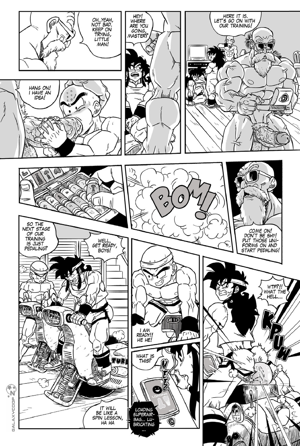 GalaxycoopZ Dragonballs Red Bottom Chapter 1 18 Porn Comics