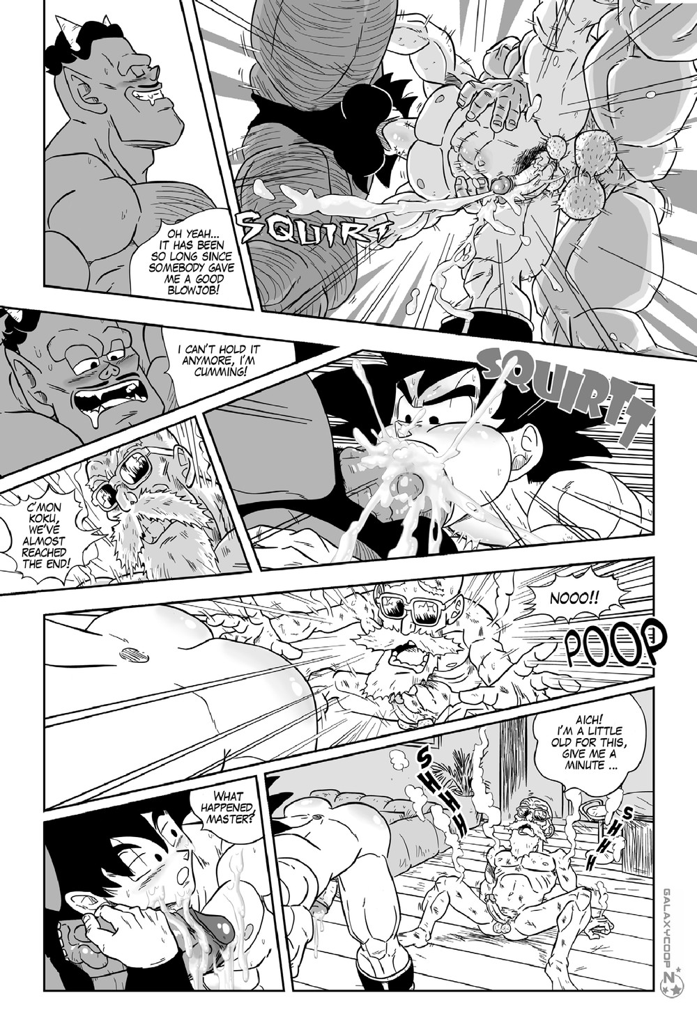 GalaxycoopZ Dragonballs Red Bottom Chapter 1 18 Porn Comics