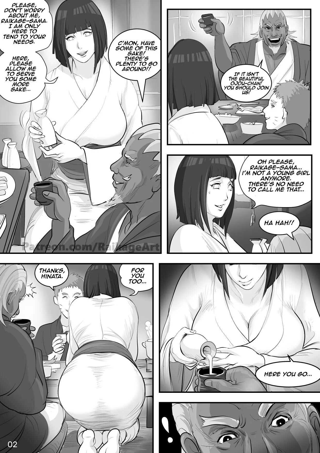 Affair Hidden In The Leaves Naruto Raikageart Porn Comics