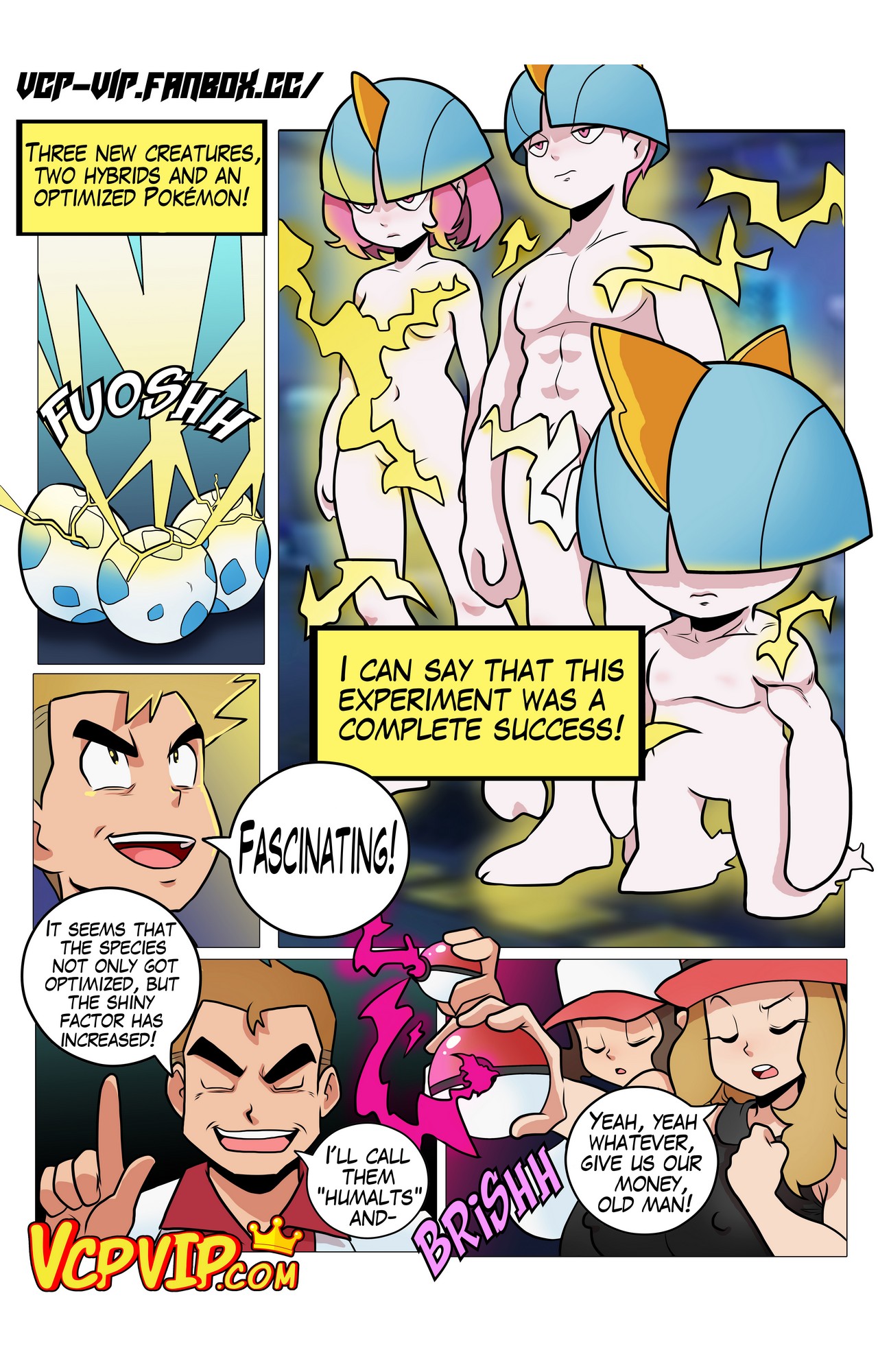 Gansoman Pokefuck Porn Comics