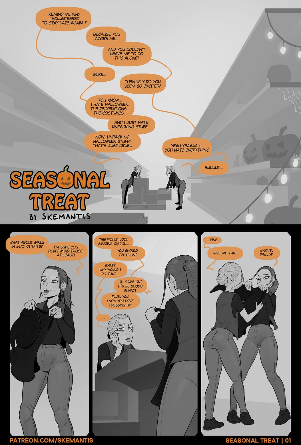 Seasonal Treat Skemantis Porn Comics