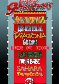 9 Super Heroines - The Magazine 4