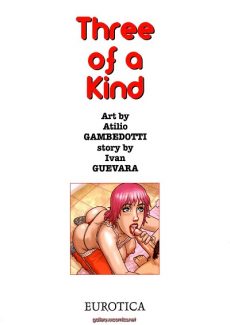 Erotica Western-Three of a Kind.Adult