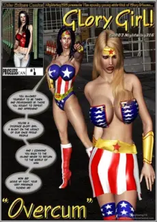 Glory Girl in Over CUM!!a