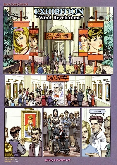 Erotic Comics Collections-Exhibition