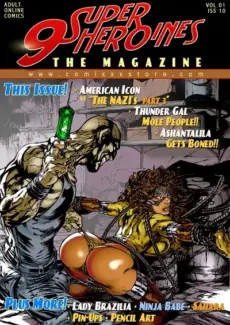 9 Super Heroines- The Magazine 10s