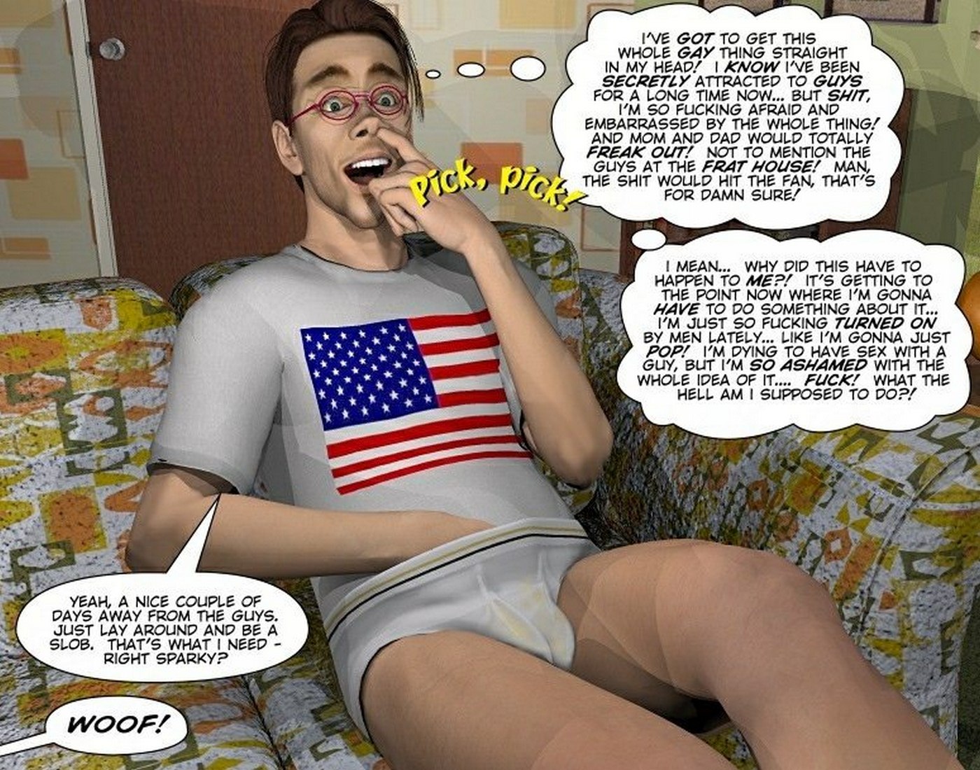 Gay 3d comic porn
