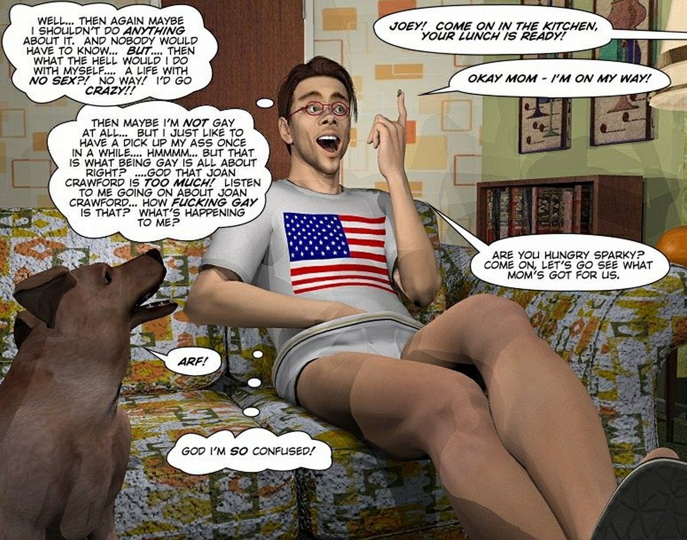 Gay 3D Comics-CumingOut | 18+ Porn Comics