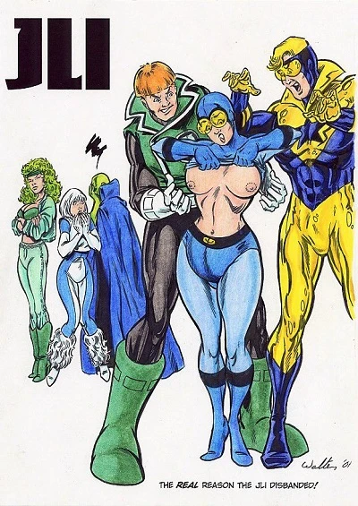SUPERHEROINES PINUPS