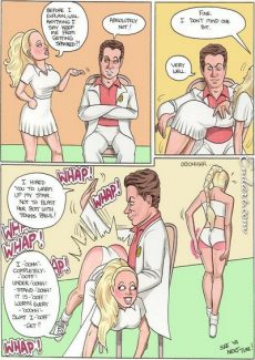 Spanking Pamelee Adventure-Tennis 1