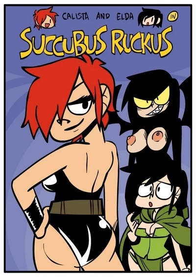 Succubus Ruckus- Calista and Elda