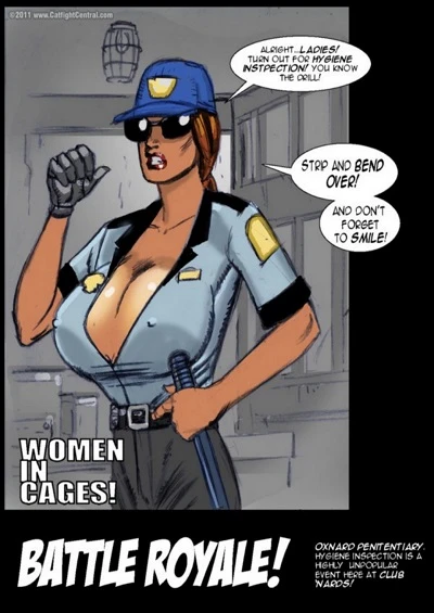 Women in cages