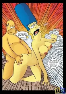 Drawn-Sex Simpsons