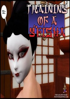 Training of a Geisha-Poochy Comix1