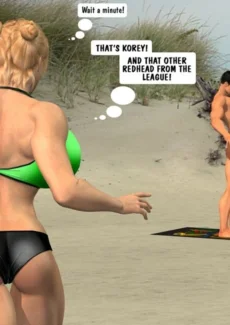 Catfight at Beach005
