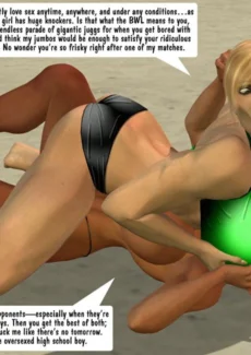 Catfight at Beach017