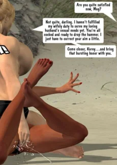 Catfight at Beach021