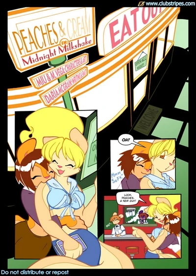 Peaches and Cream- Midnight Milkshake