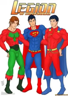 Legion-Of-Super-Heroes IcemanBlue Parody Legion-Of-Super-Heroes Parody