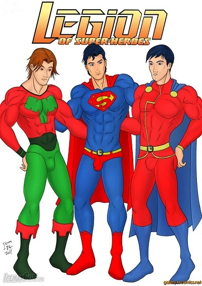 Legion-Of-Super-Heroes IcemanBlue Parody