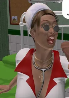 Laura Croft – Naughty Nurse 3dpinupgirls