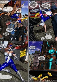Solar Woman & Green Hornette (6)