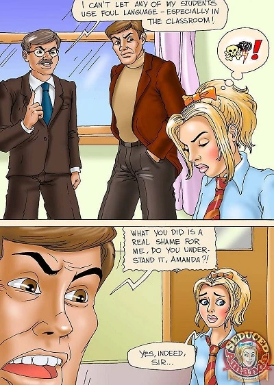 Seduced Amanda-College Punishment