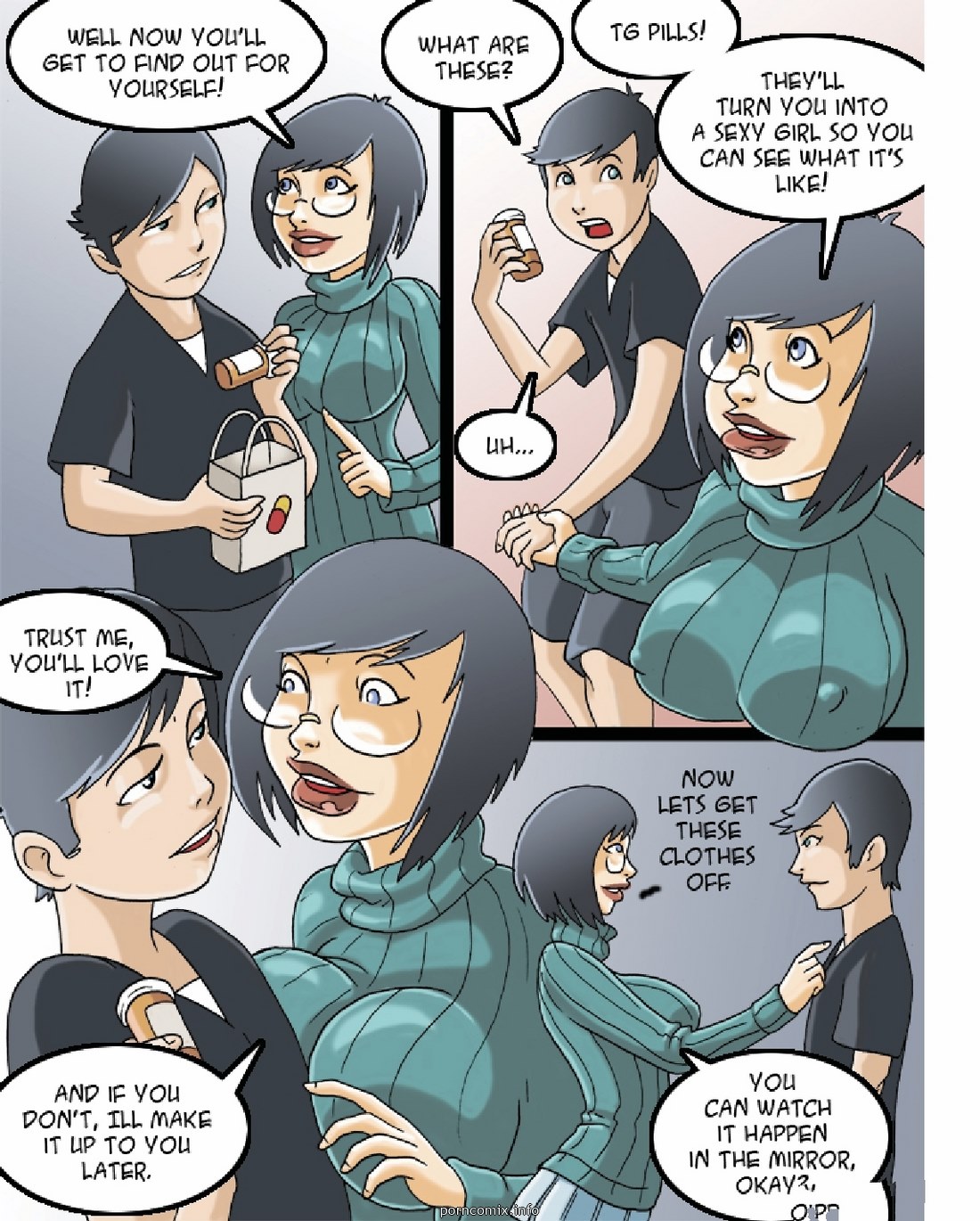 Sex Change Pills | 18+ Porn Comics