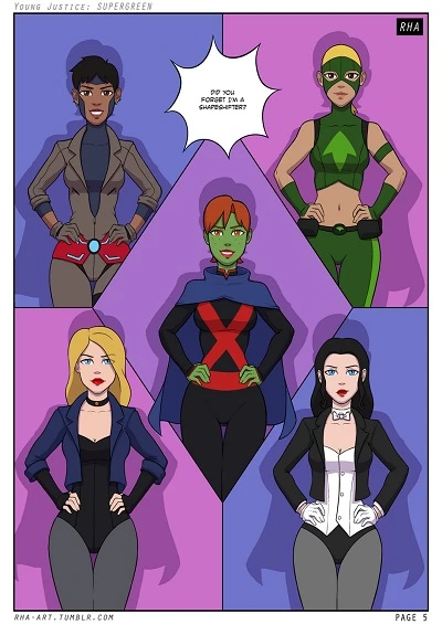 Young Justice Supergreen