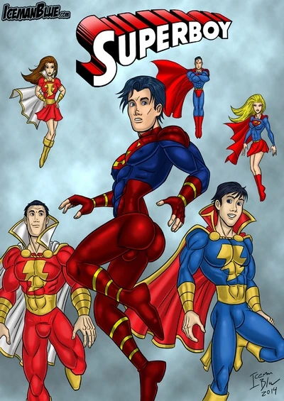 Iceman Blue- Superboy
