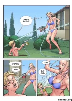 Mom Son-Yard Work 03 (36)