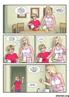 Mom Son-Yard Work 03 (6)
