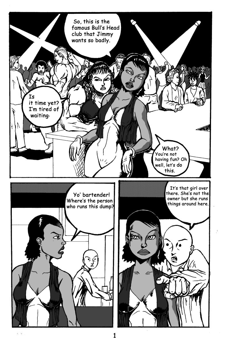 Night Spot 01- Telly Vampire | 18+ Porn Comics