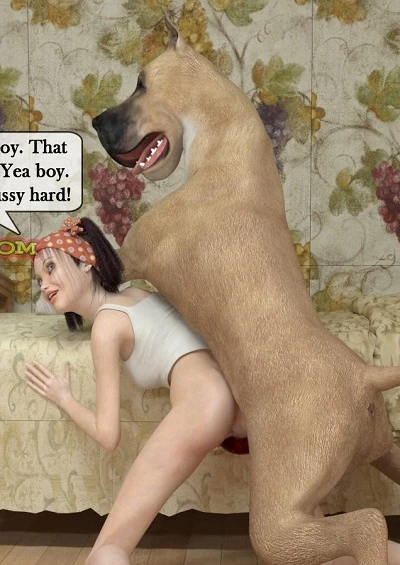 Animal Sex Fun -Incest Family 3D