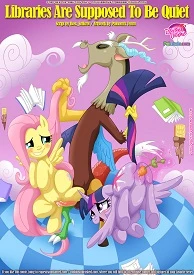 [Palcomix] Libraries Are Supposed To Be Quiet (My Little Pony Friendship Is Magic)