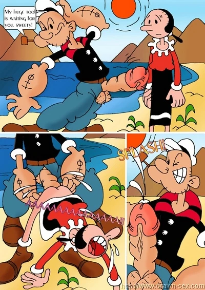 Popeye and Olive Oyl