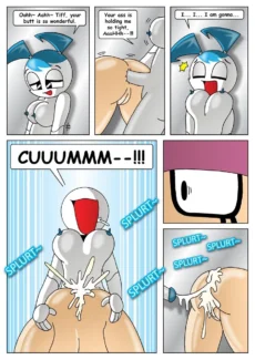 Teenage Robot Cum Toon (13)