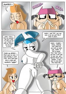 Teenage Robot Cum Toon (14)